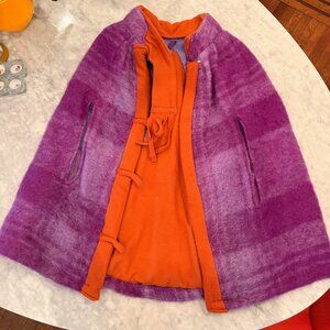 Mohair vintage cape/poncho